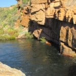 Cederberg Drive and Hike 16 Maalgat is a huge natural swimming pool on Dwarsrivier farm
