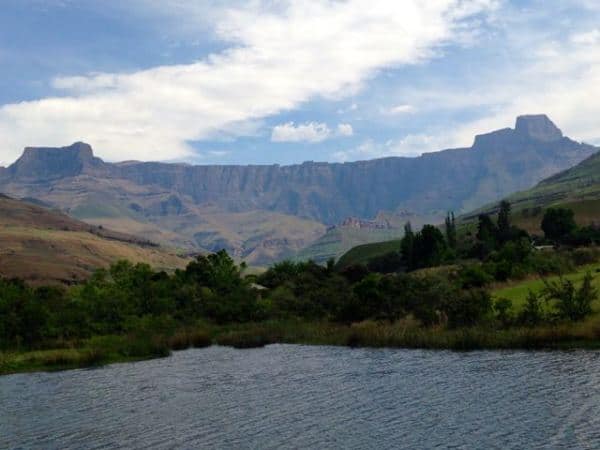 Amphitheatre, Drakensberg cliff face