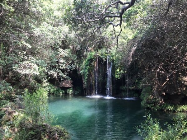 Blyde Canyon Hike offers views of river and dam and swimming opportunity