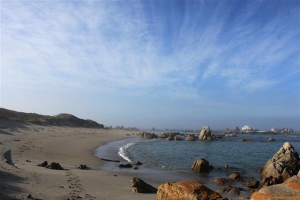 Long stretches of unspoilt beaches along the West Coast