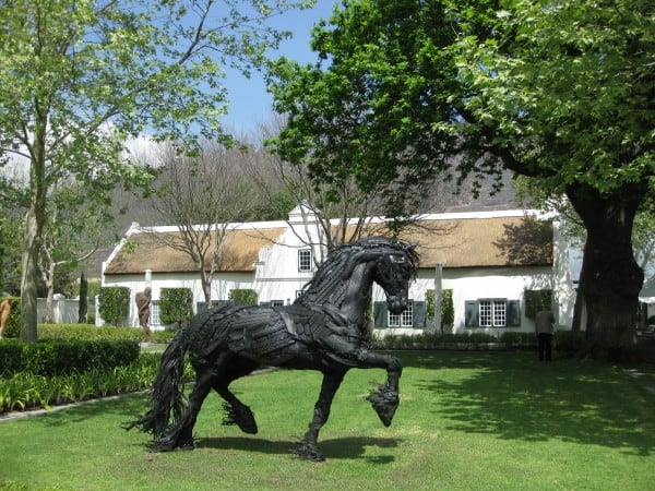 Cycling in the Cape Winelands- historic farms and towns