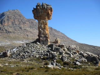 Walking tours South Africa 32 Drive and hike to Maltese Cross, Cederberg