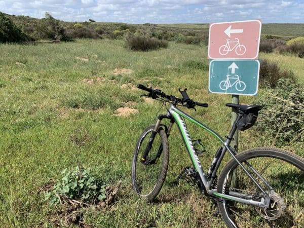 Cycling in West Coast National Park