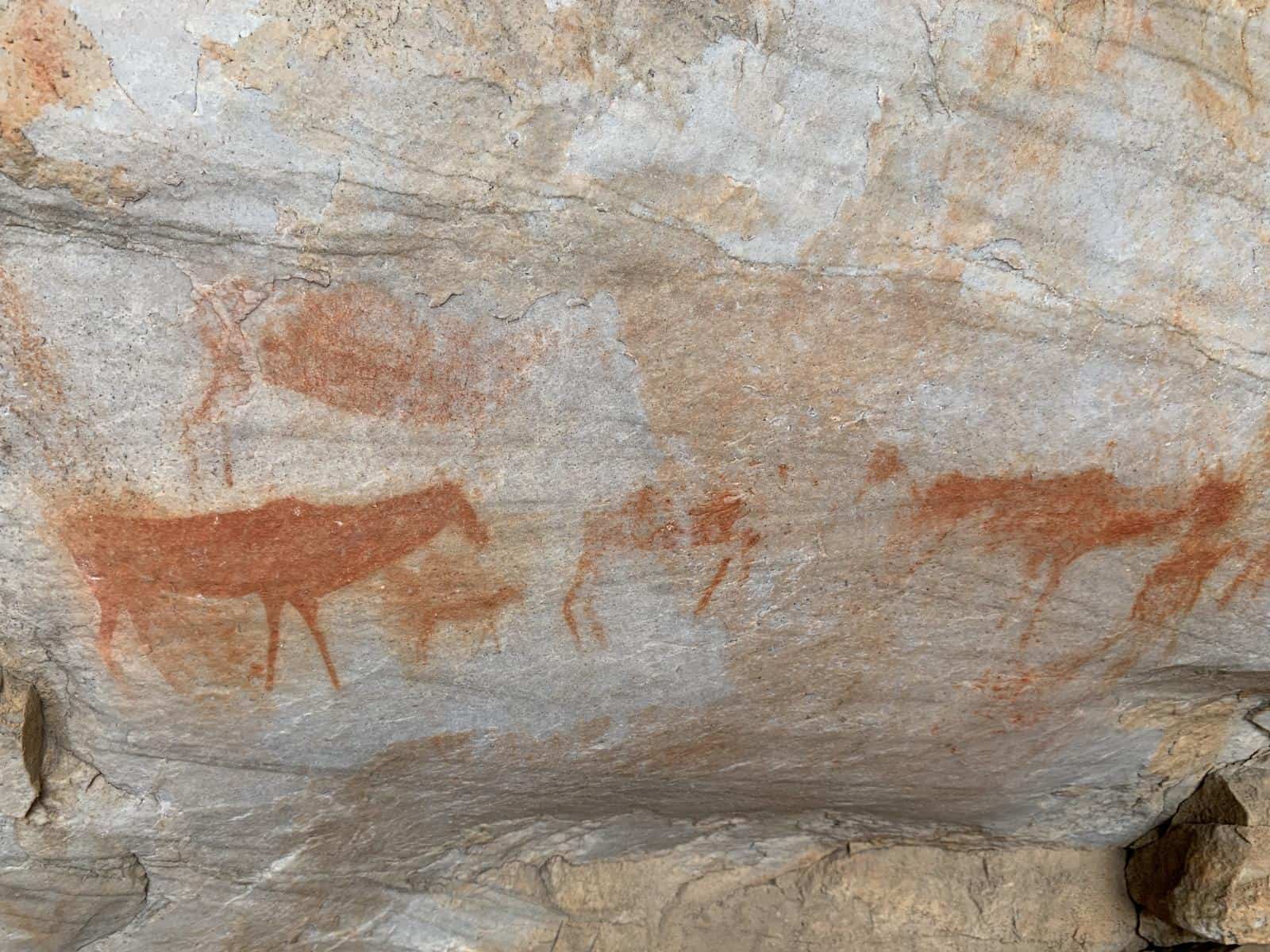 San paintings, Truitjieskraal, Cederberg