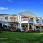 Knysna Forest and Coastal Walks 7 Waterfront Lodge on edge of Knysna Lagoon