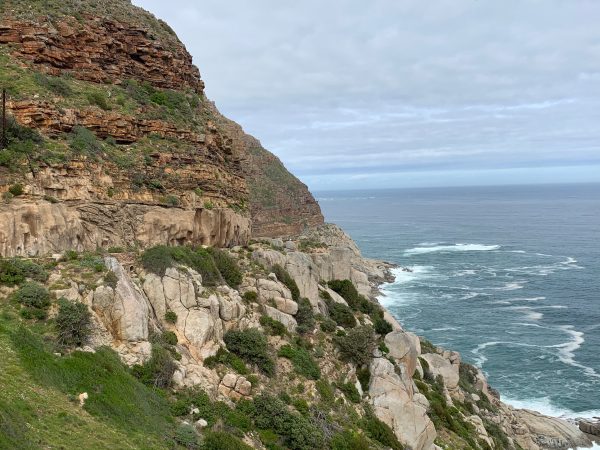 Mountain and coastal scenery from Chapmans Peak drive