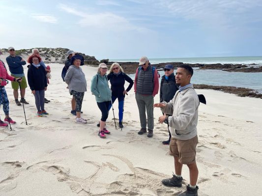 Whale Coaast Walk group of 26 2024-09-18