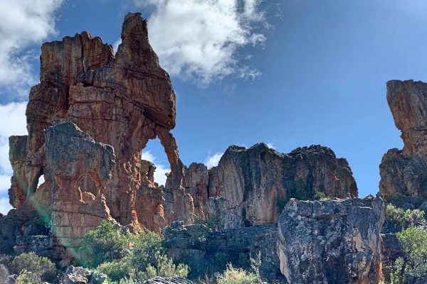 Lots wife and window rocks is an easy Cederberg Hiking trail